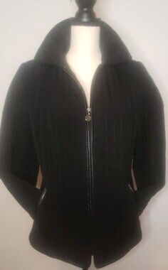 Esprit jacket sz M black quilted